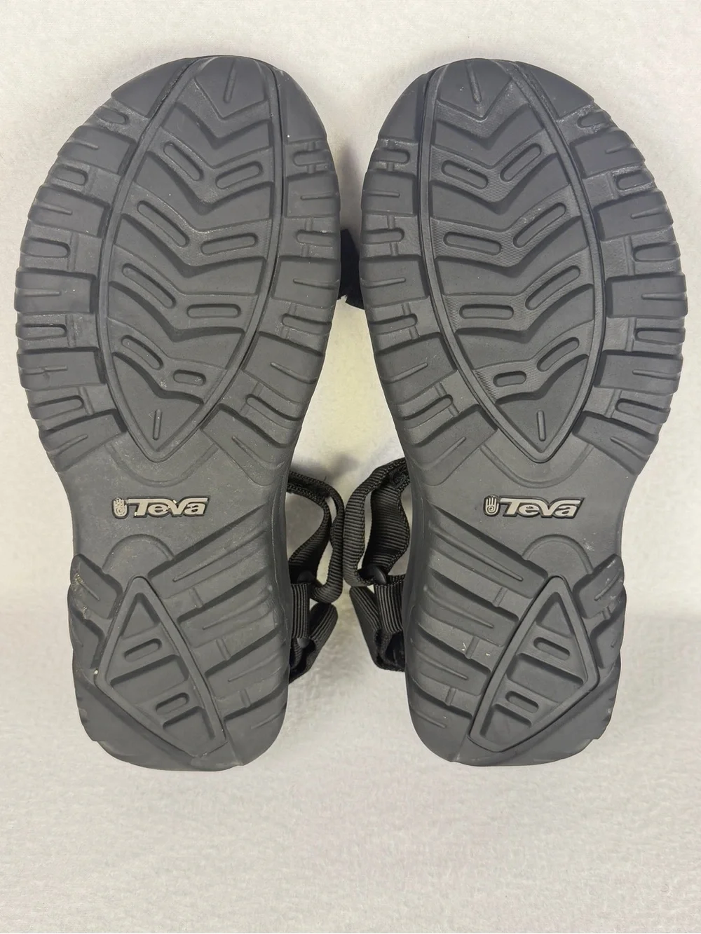 Teva Men's Black Strappy Outdoor Sandals